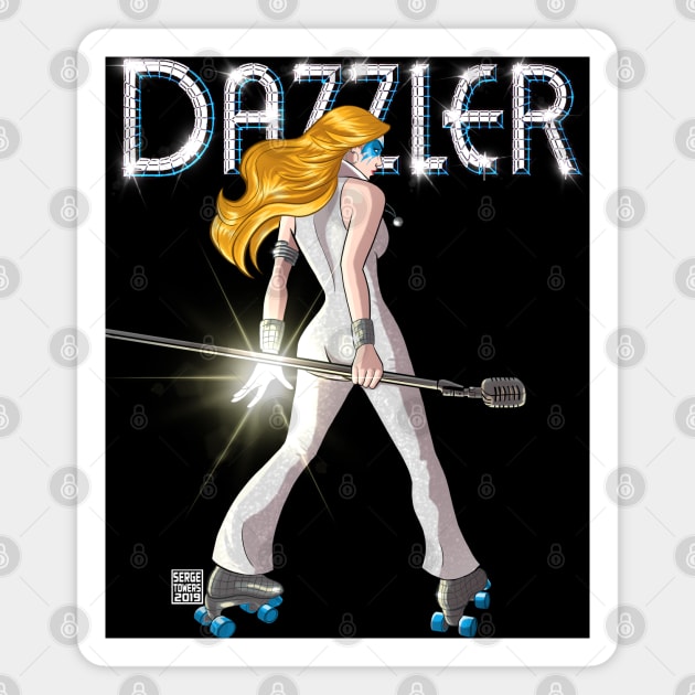 Disco Dazzler with Logo Magnet by sergetowers80